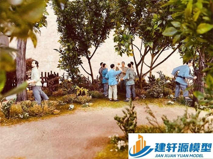 德兴径山·中共临余工委建立场景模型